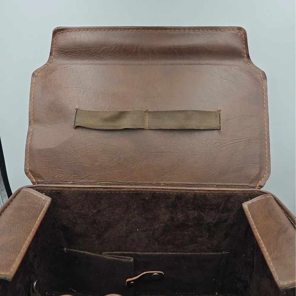 N/A brown leather